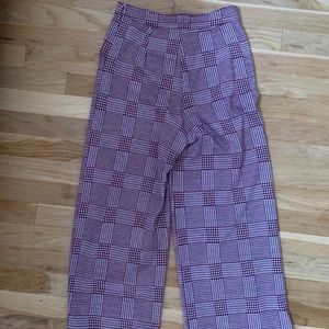 Good Luck Gem Pants - Plaid, flair trousers Good Luck Gem Pants - Plaid, flair trousers